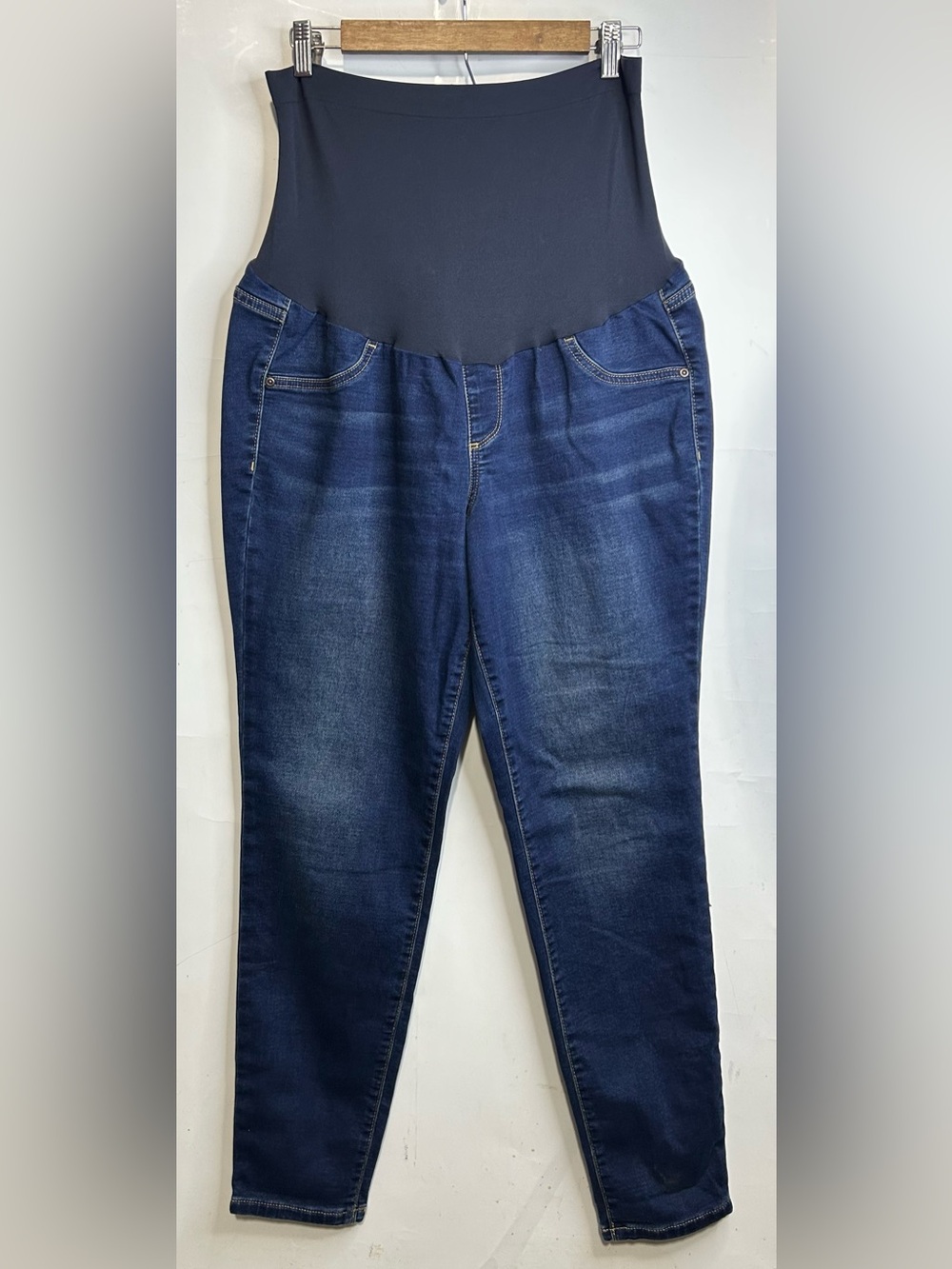 A Glow Maternity Denim Jegging Jeans Maternity Size 16